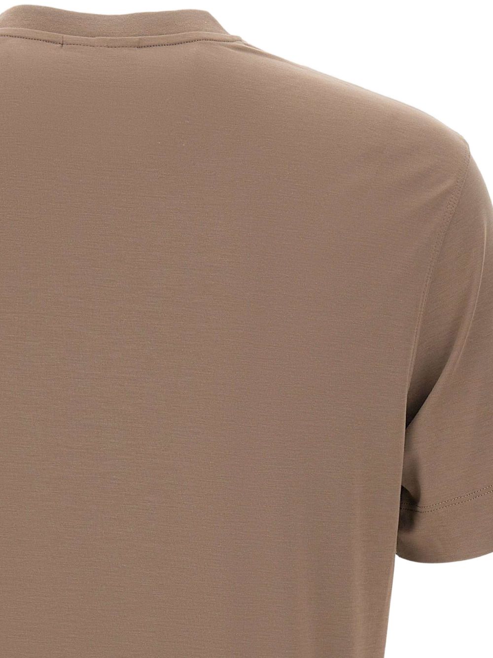 Emporio Armani Emporio Armani Eagle-embroidered T-shirt