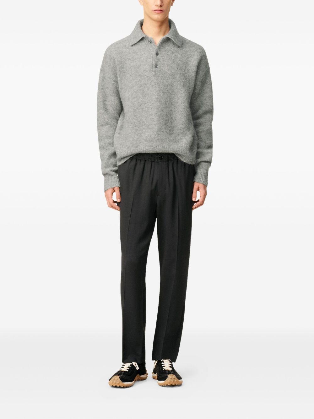 Ami Paris Ami Paris Trousers Grey