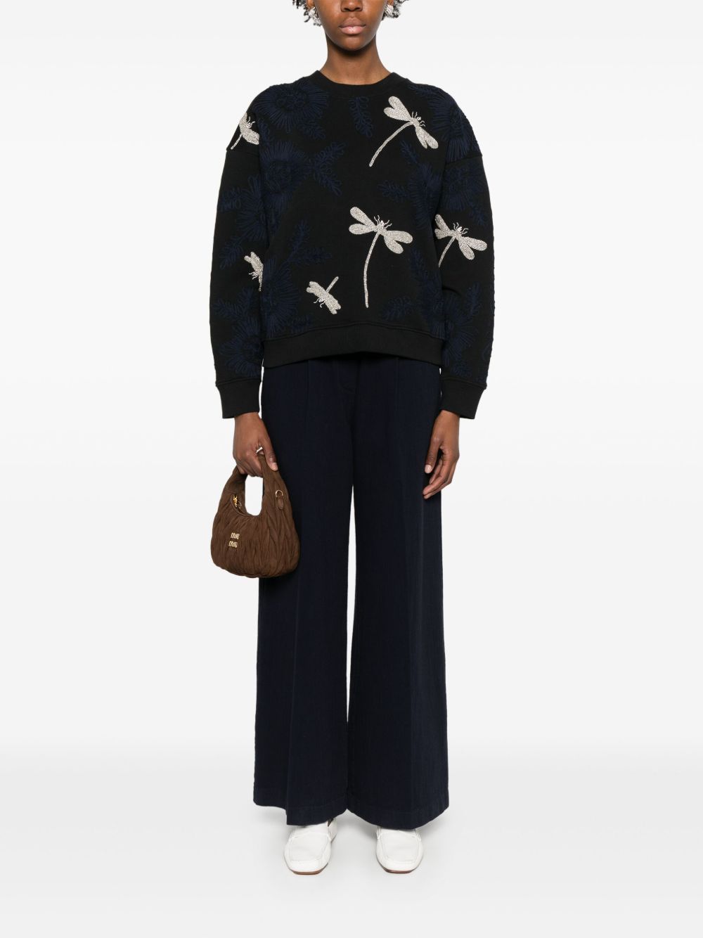 بنطال فورتي فورتي فورتي أزرق