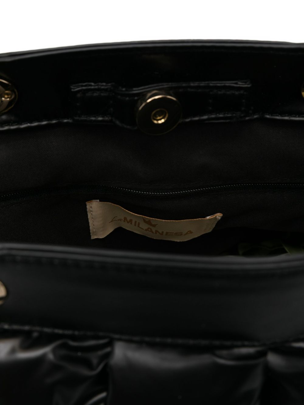 La Milanesa La Milanesa Quilted bamboo-handle tote bag