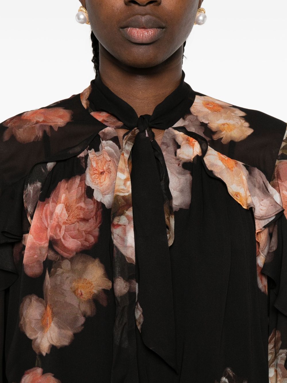 Zimmermann Zimmermann Hypnotic Printed Blouse