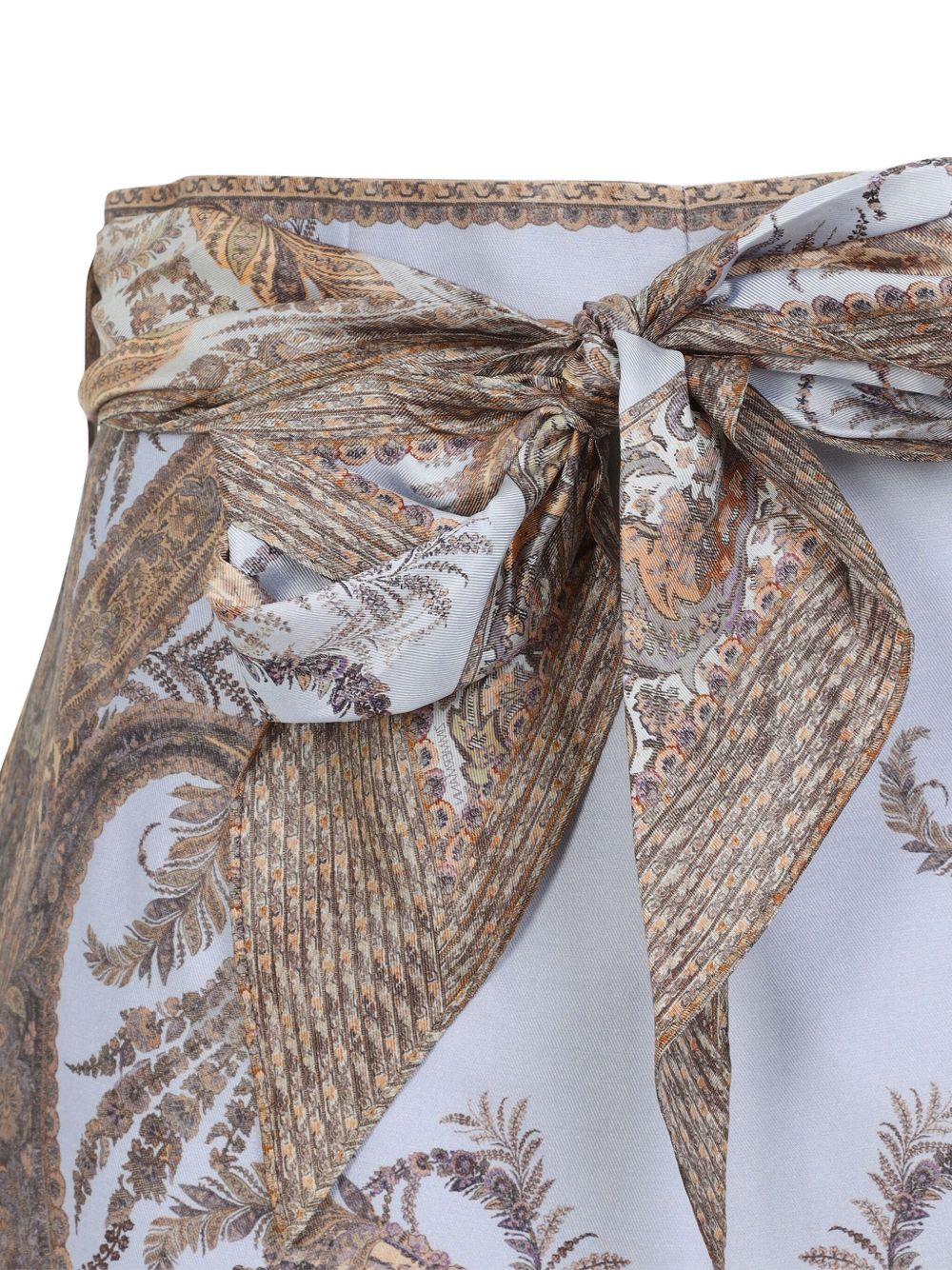 Zimmermann Zimmermann Paisley-print belted shorts