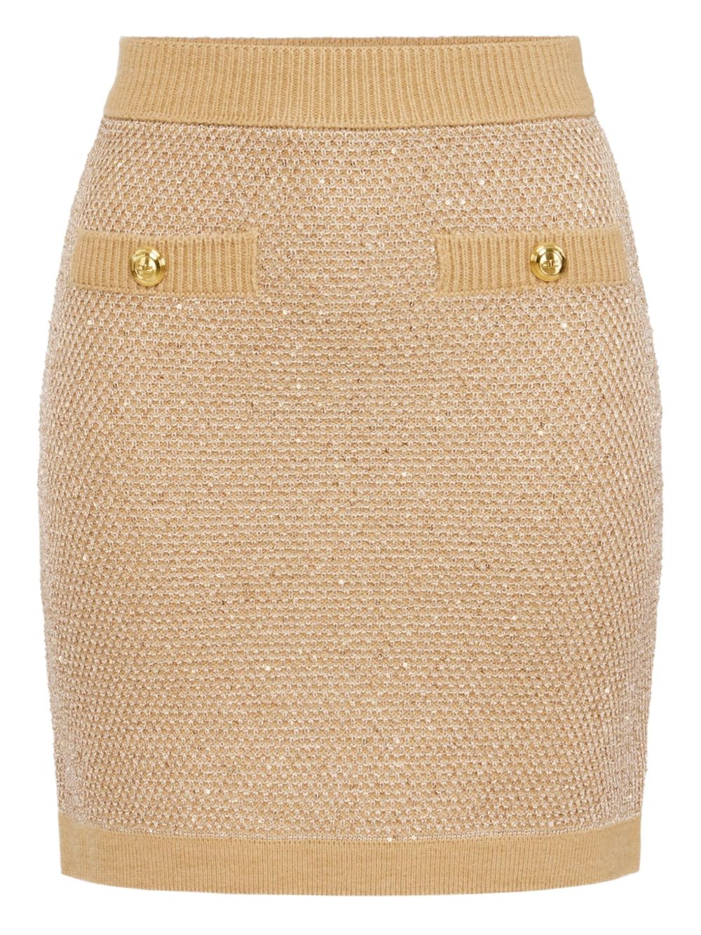 Elisabetta Franchi Wool knitted skirt
