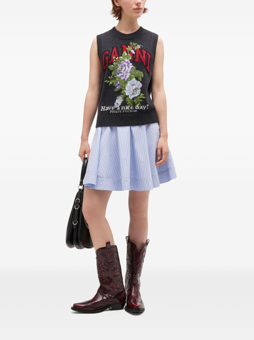 Ganni GANNI Sweaters Grey