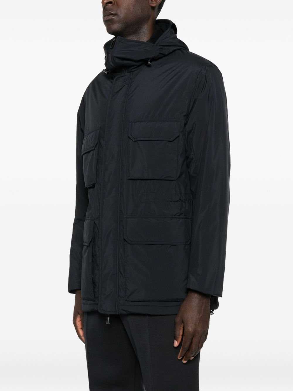 Emporio Armani Emporio Armani Hooded multi-pocket coat