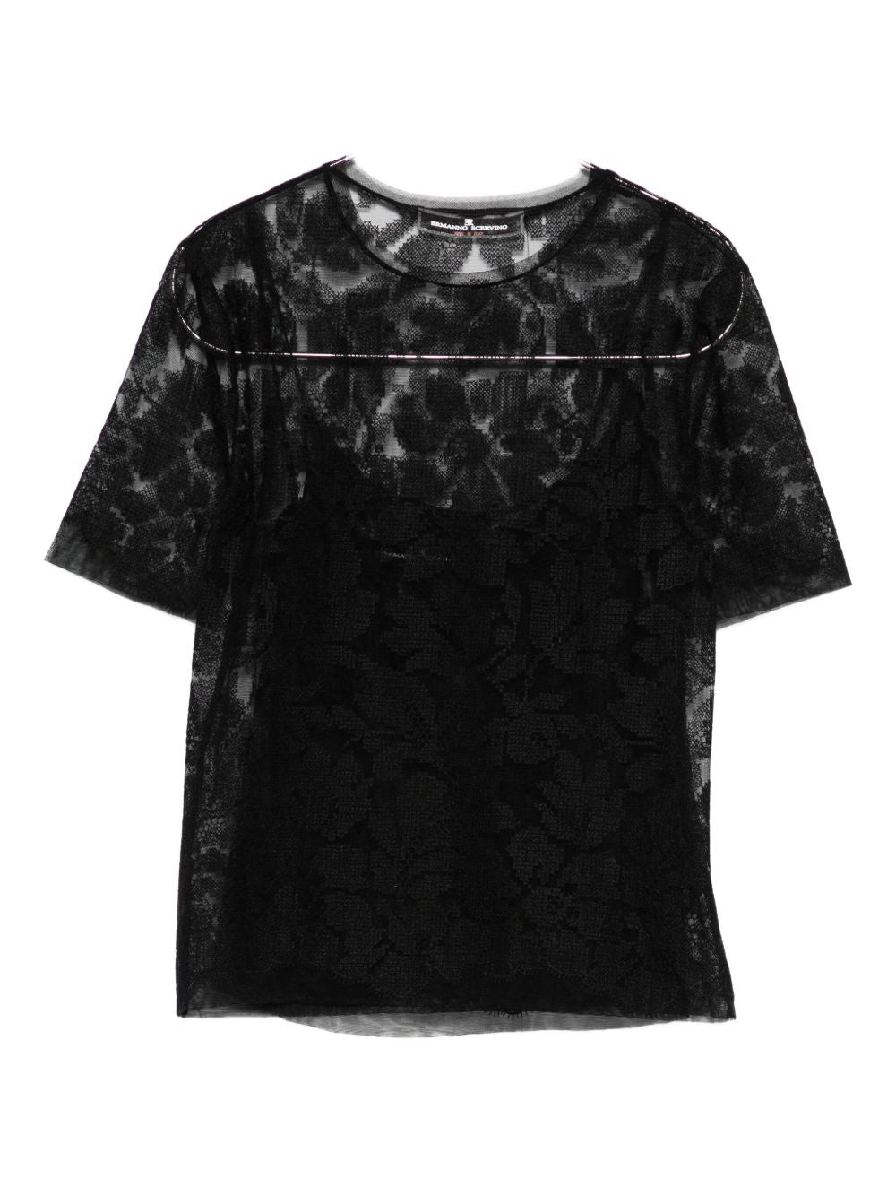 Ermanno Scervino Ermanno Scervino Floral-lace mesh top