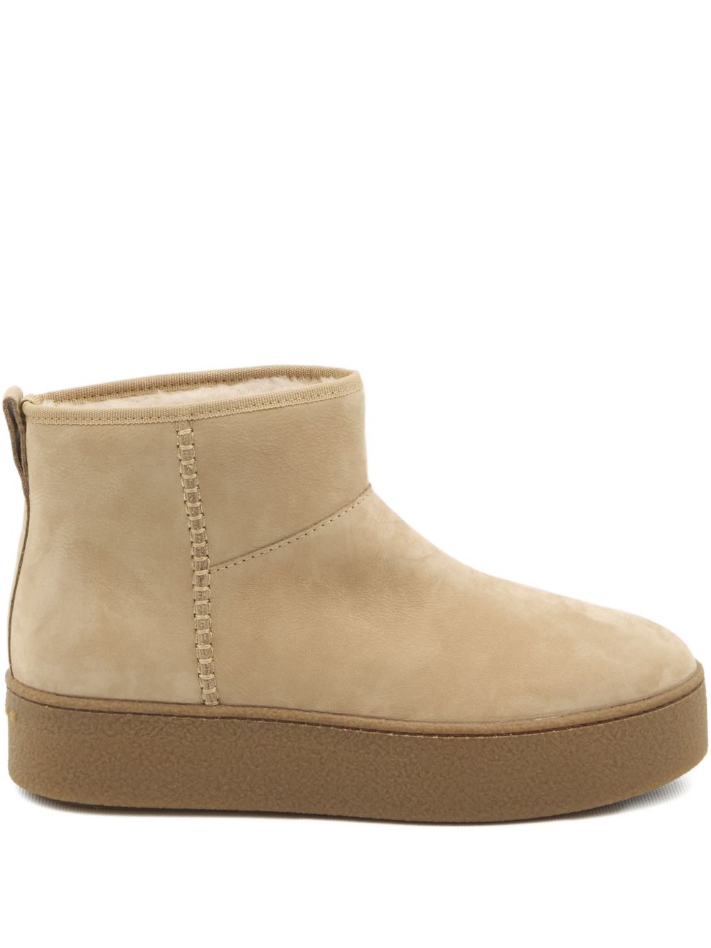 Hogan Pre suede shearling boots