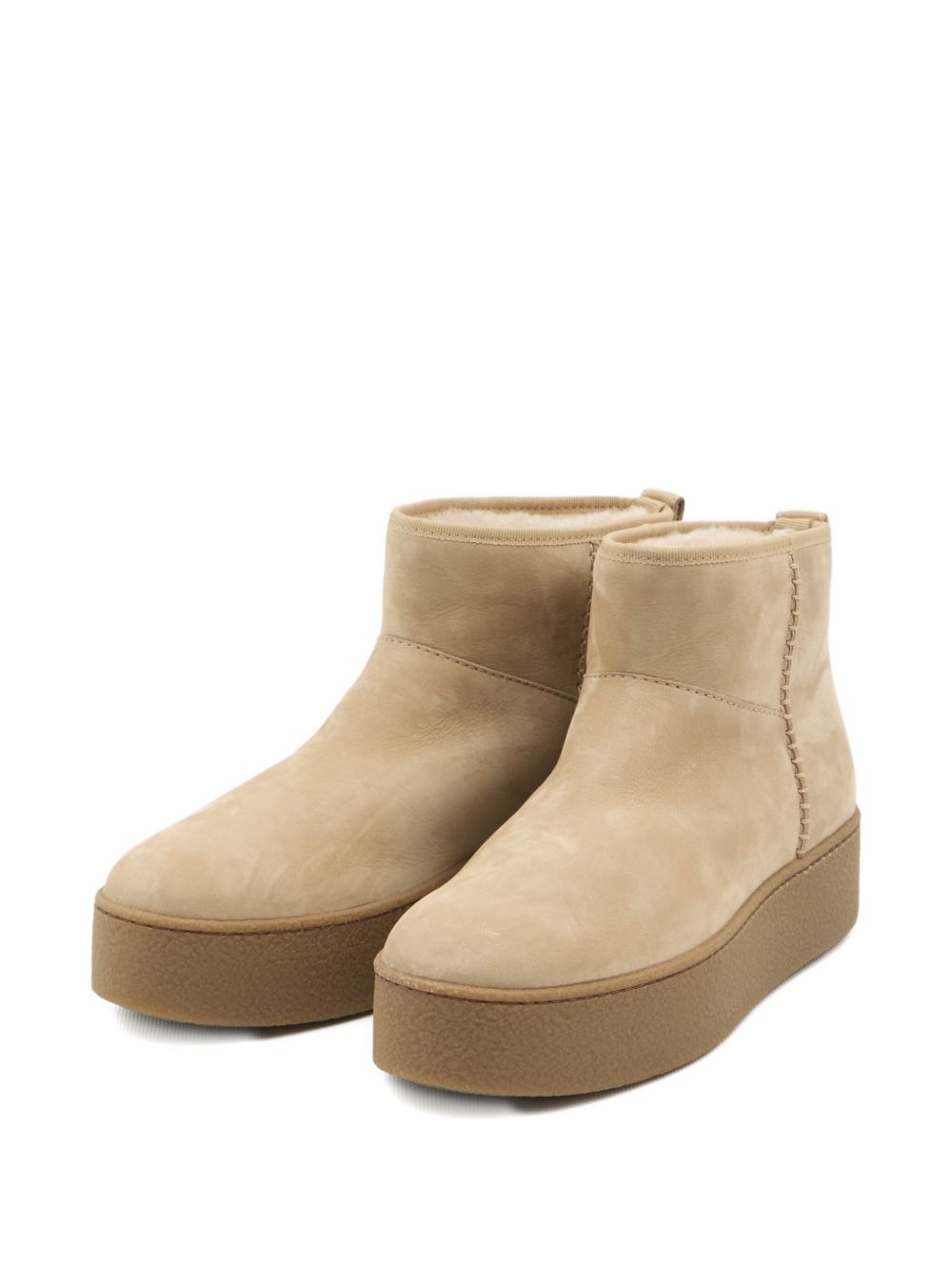 Hogan Pre suede shearling boots