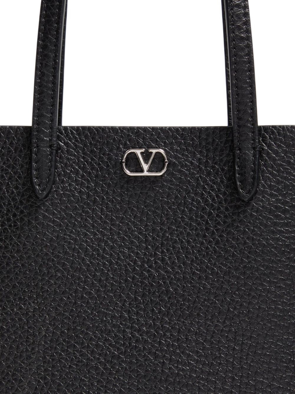 Valentino Garavani Valentino Garavani Nellcôte Mini Shopping Bag in Grainy Calfskin