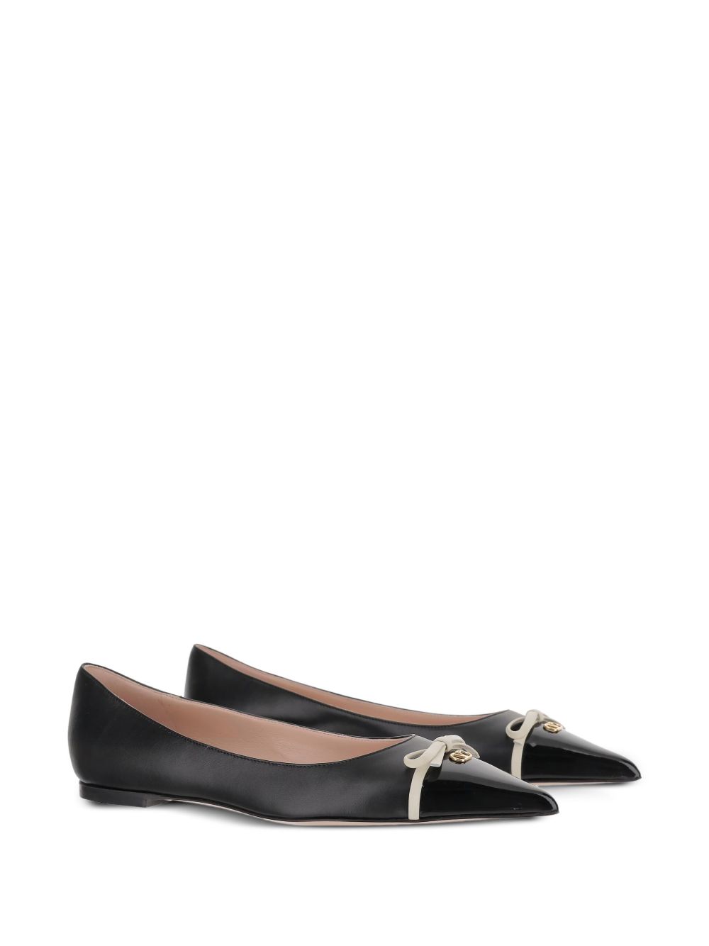 Valentino Garavani Valentino Garavani Bepointy leather ballet flats