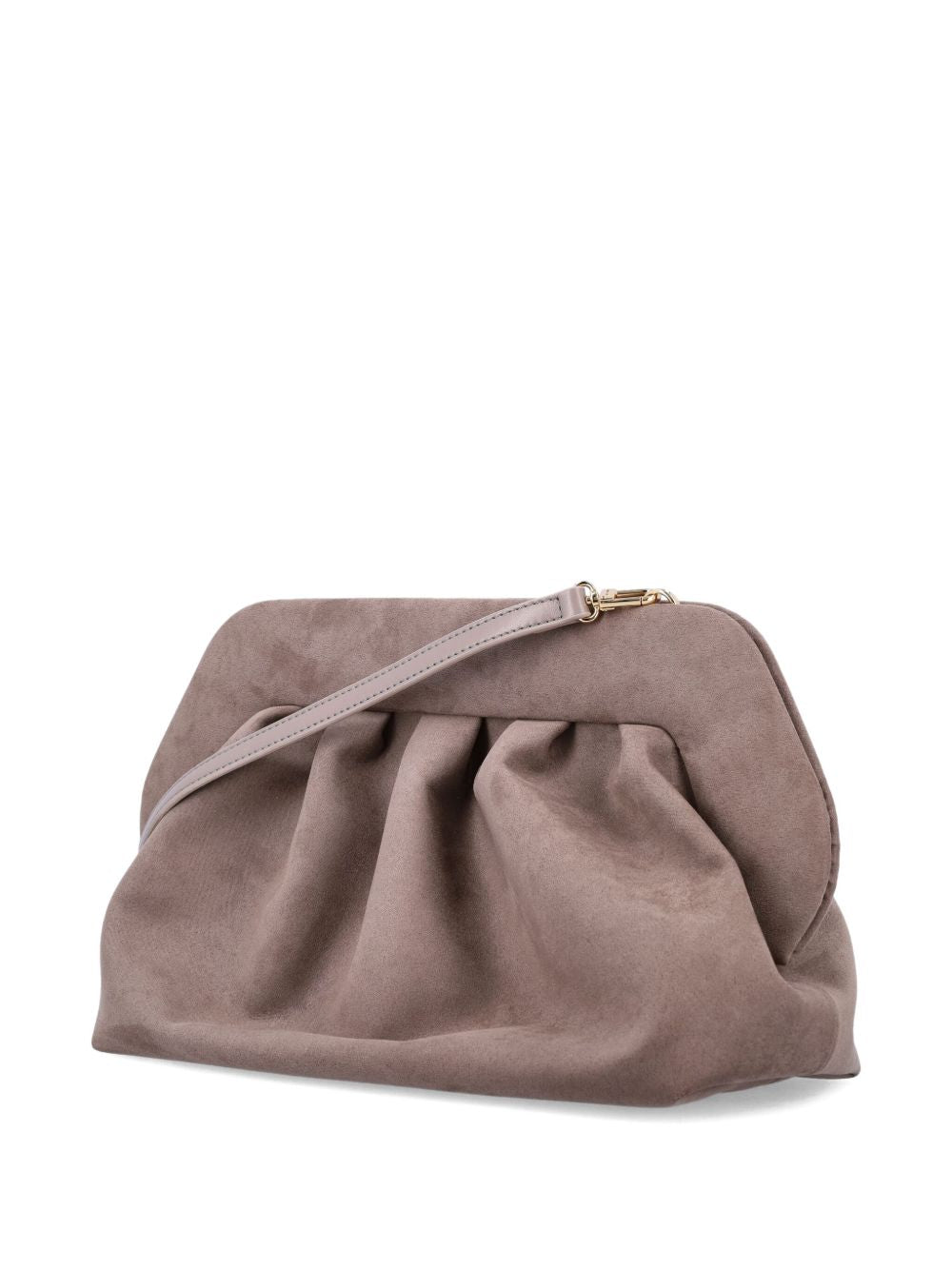 Themoire' Bios pleated clutch bag