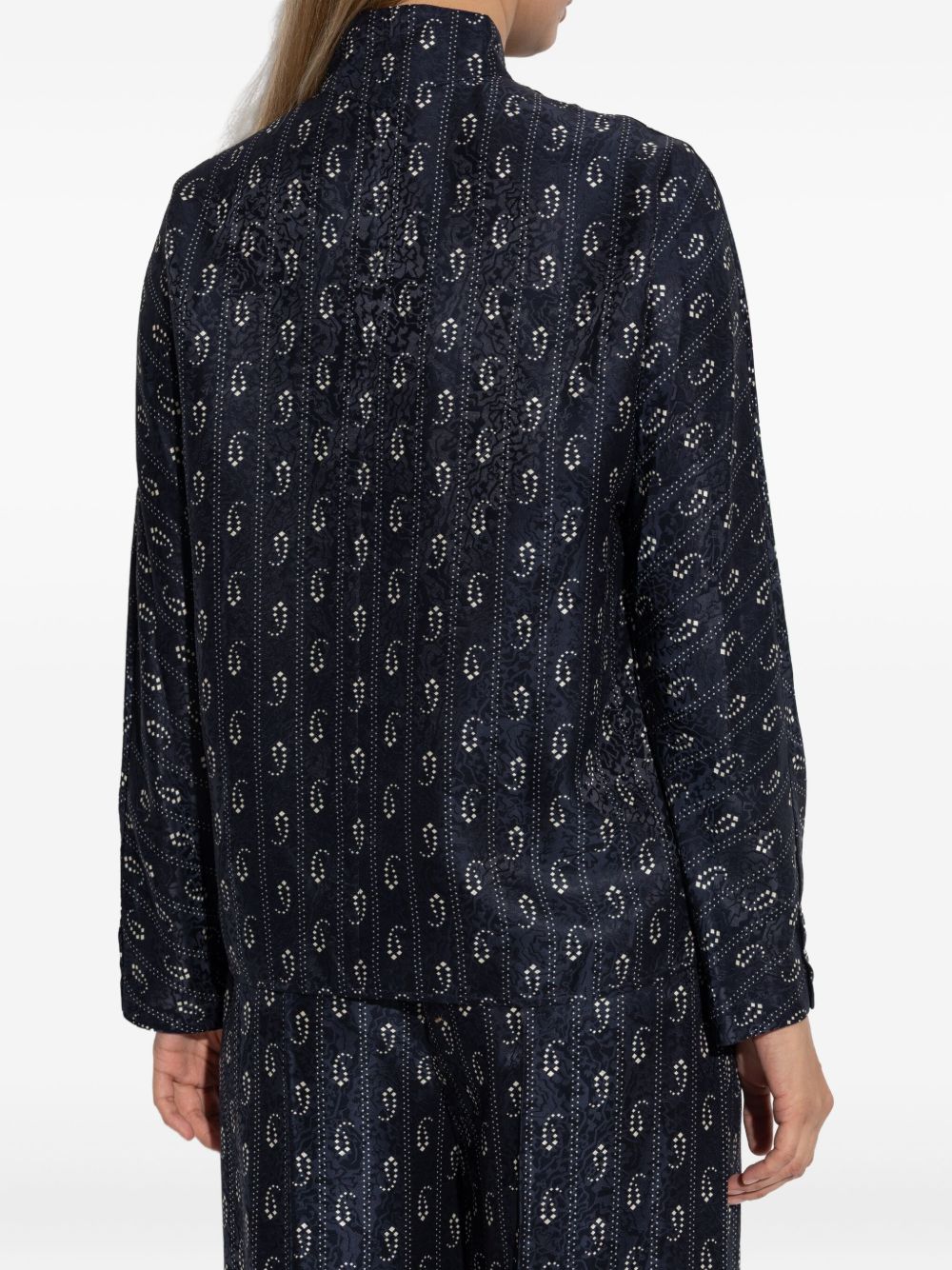 Tory Burch Jacquard silk shirt