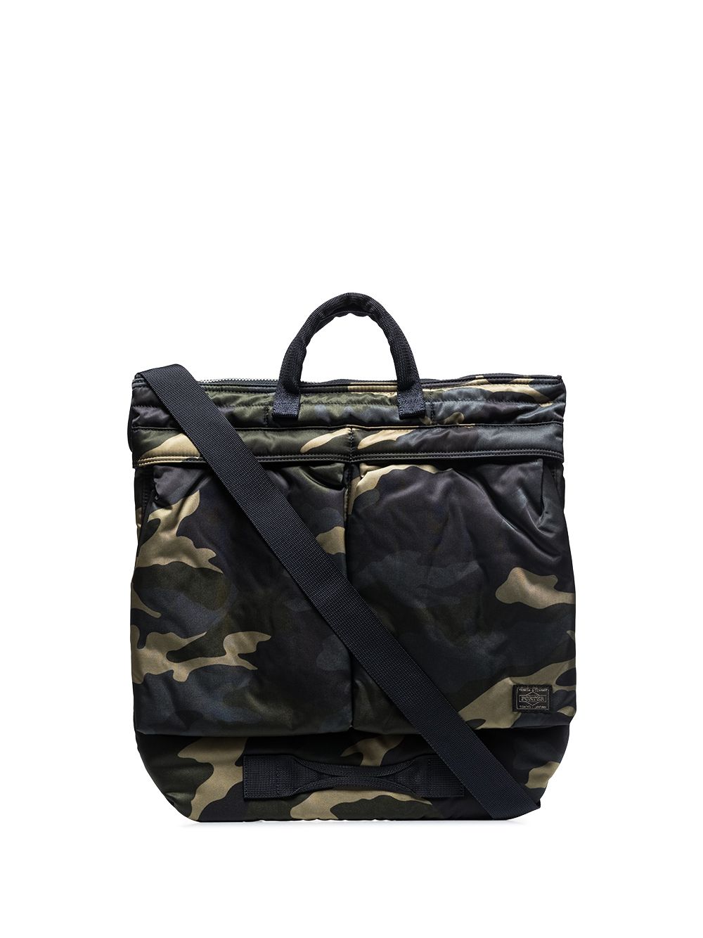 Porter Porter Helmet camouflage tote bag