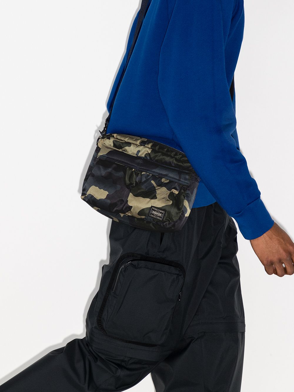 Porter Porter Counter Shade Nylon Crossbody Bag