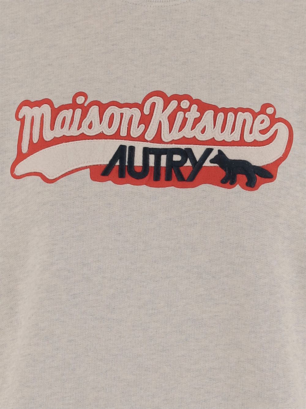 Autry X MAISON KITSUNE AUTRY X MAISON KITSUNE Sweaters Ivory