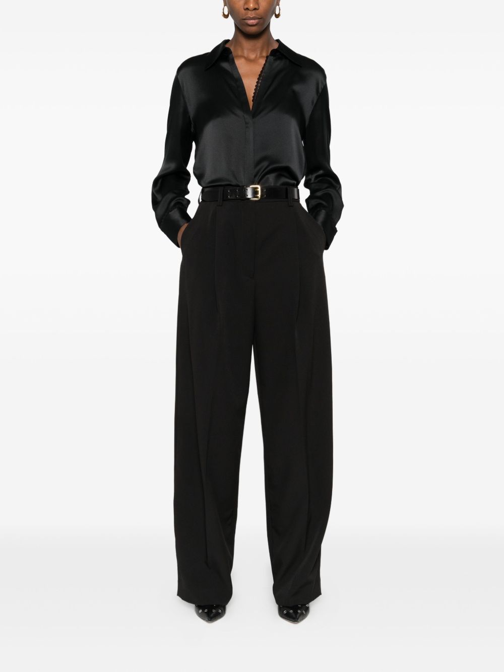 THE LATEST THE LATEST Trousers Black