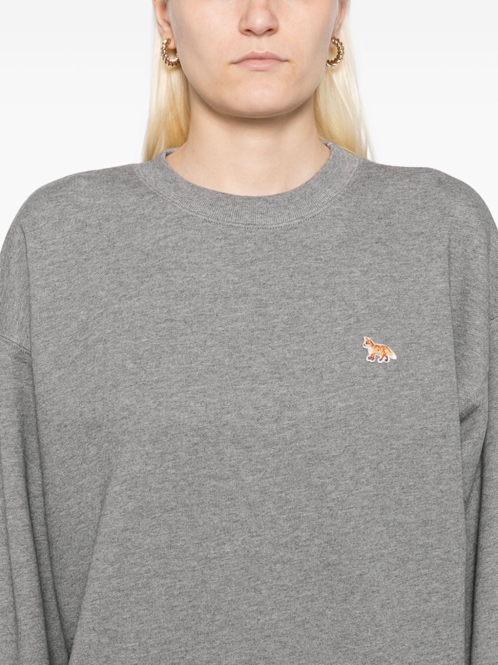 Maison Kitsuné Maison Kitsuné Sweatshirt with embroidery