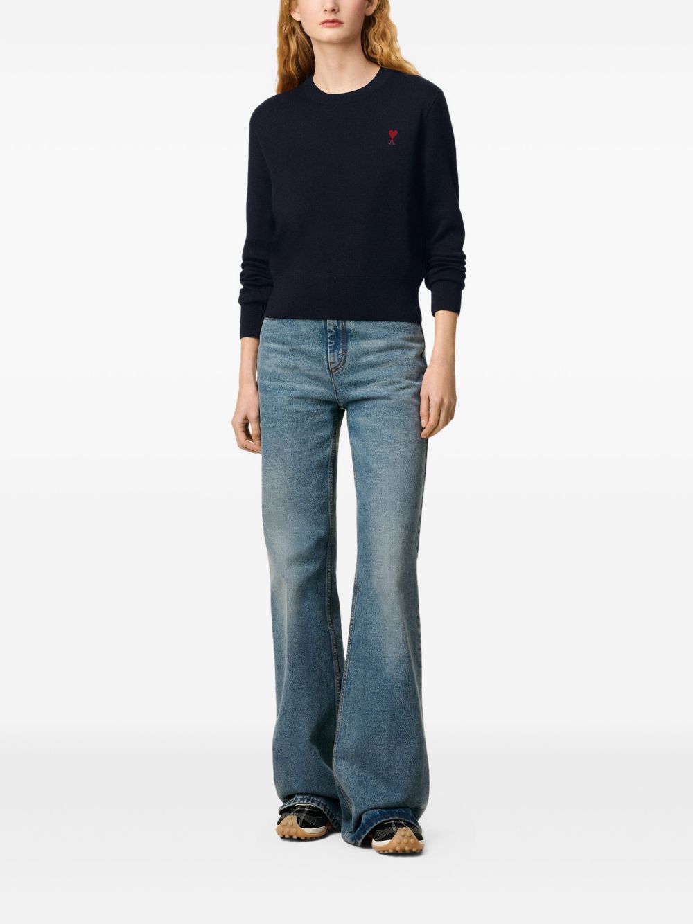 Ami Paris Ami Paris Sweaters Blue