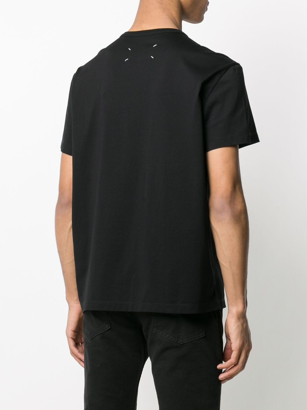 Maison Margiela Maison Margiela Distorted-logo cotton T-shirt