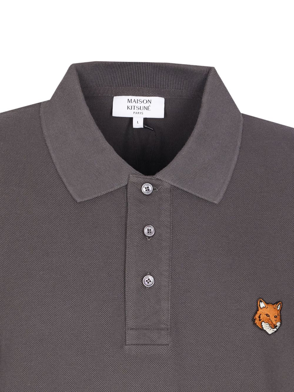 Maison Kitsuné Maison Kitsuné Fox Head Regular Polo