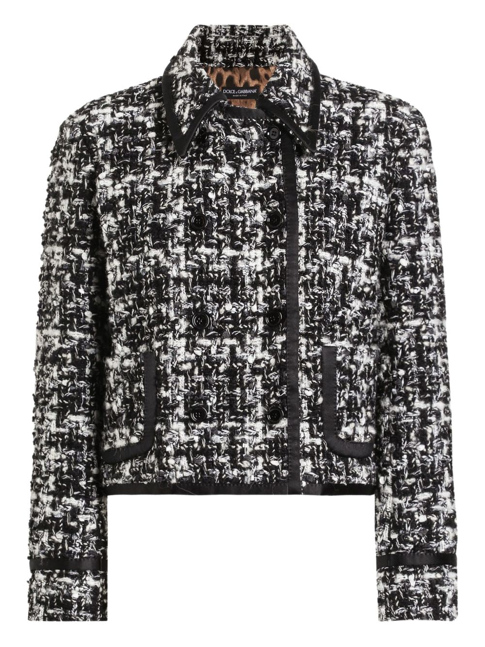 Dolce & Gabbana Dolce & Gabbana Double-breasted jacket in wool blend check