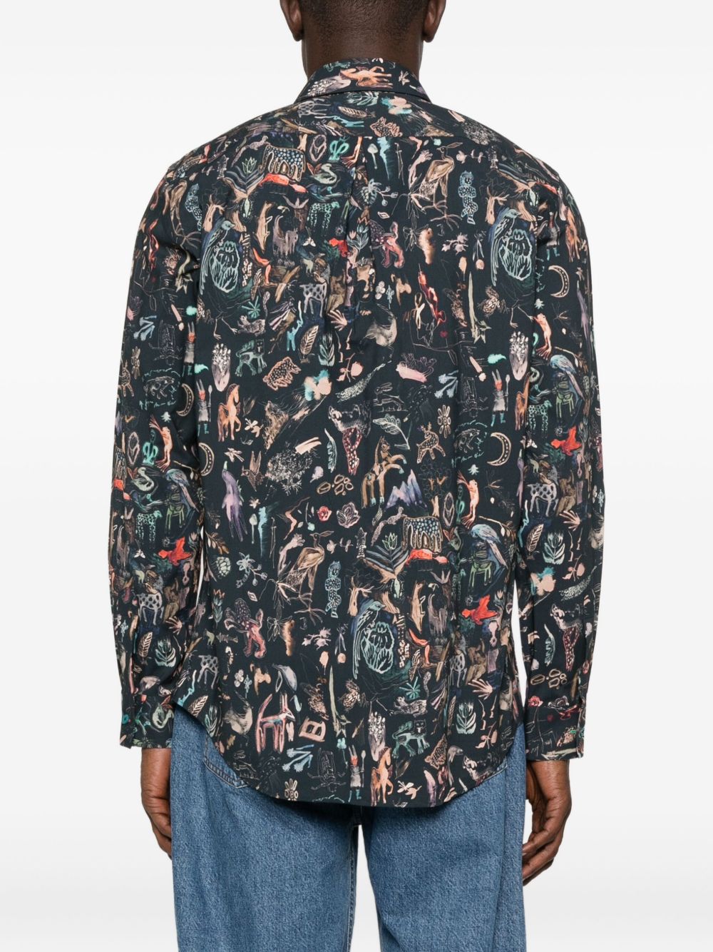 Paul Smith Shirts Blue