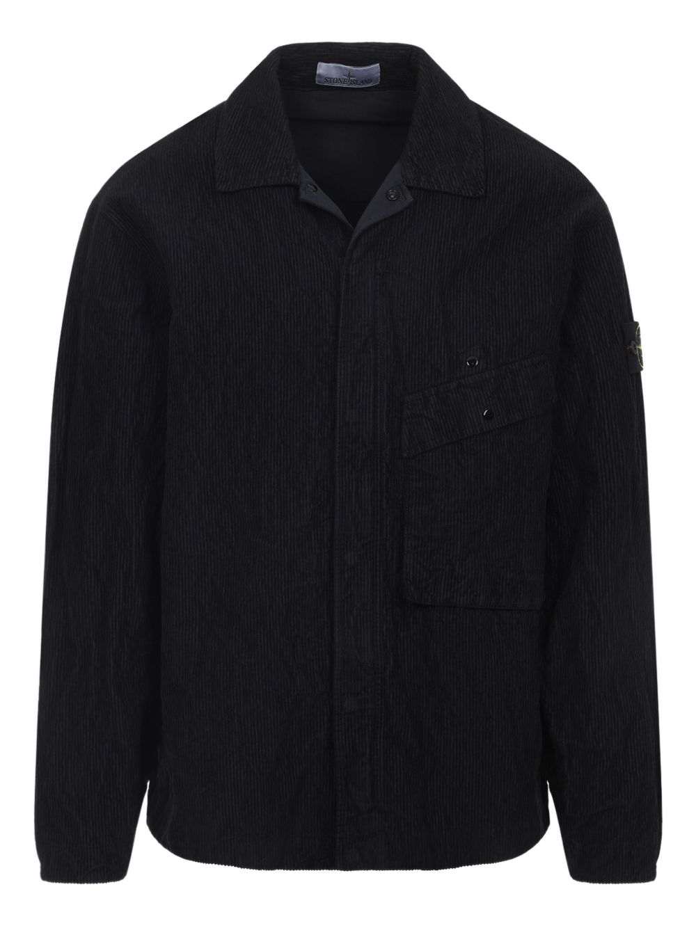 Stone Island Corduroy patch-pocket Overshirt