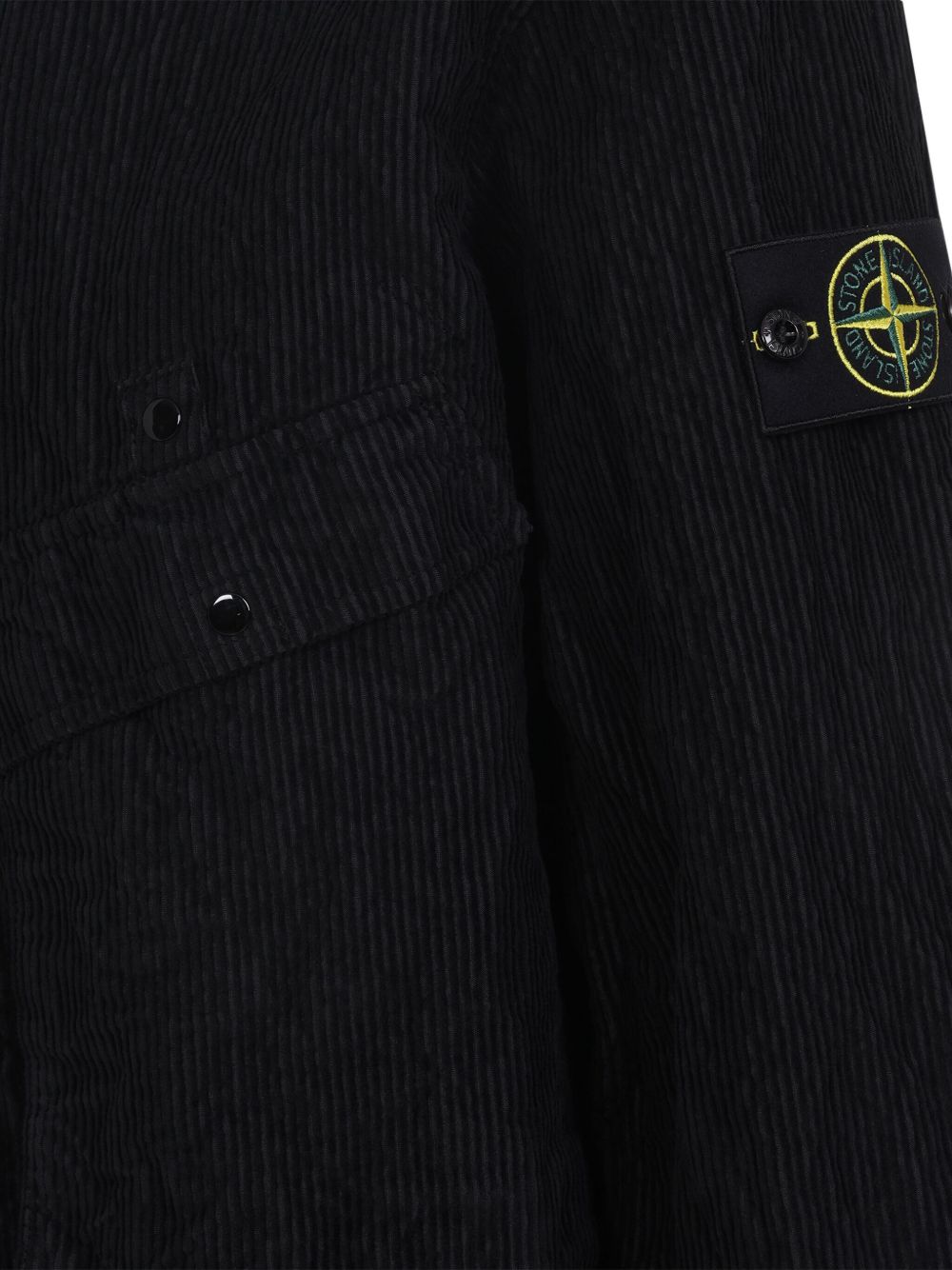Stone Island Corduroy patch-pocket Overshirt