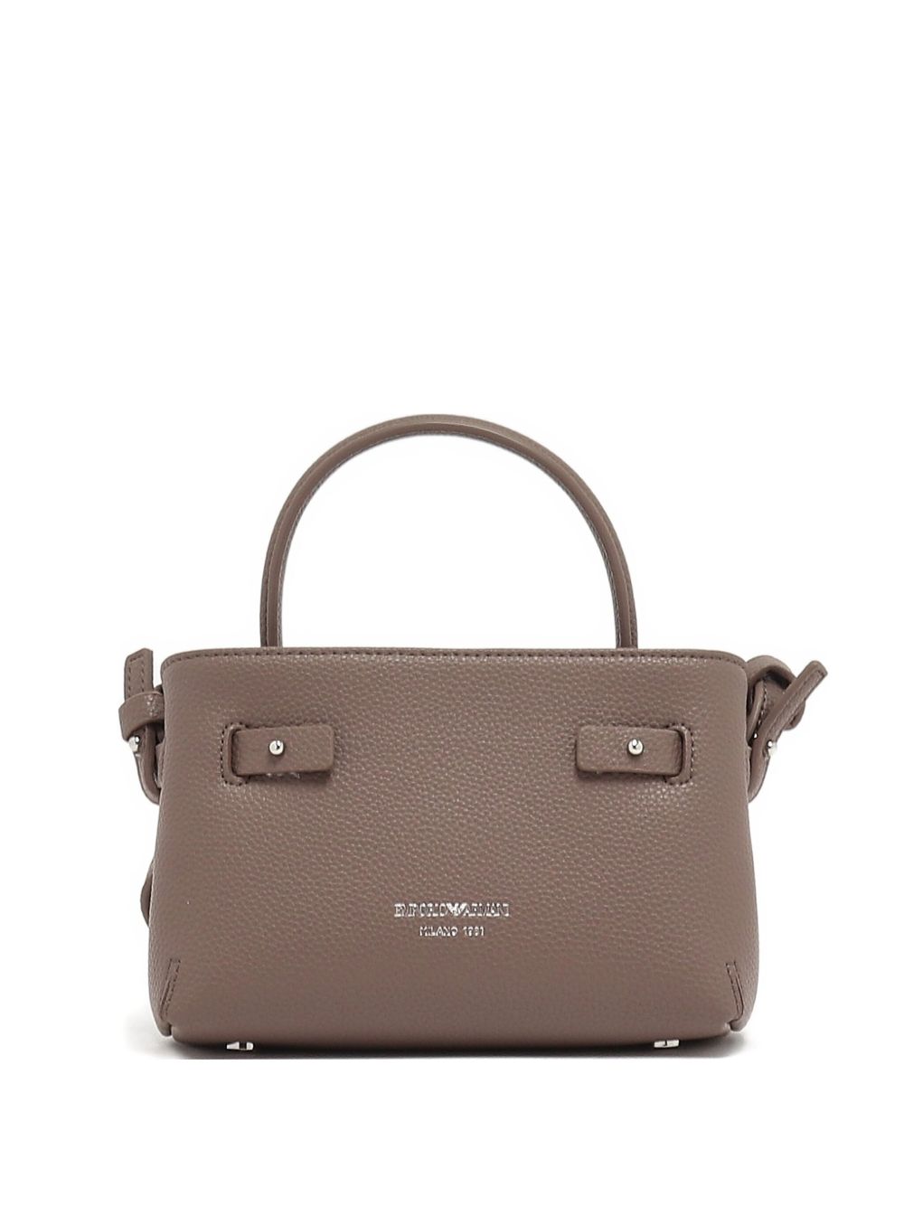 Emporio Armani Emporio Armani Knotted top-handle satchel