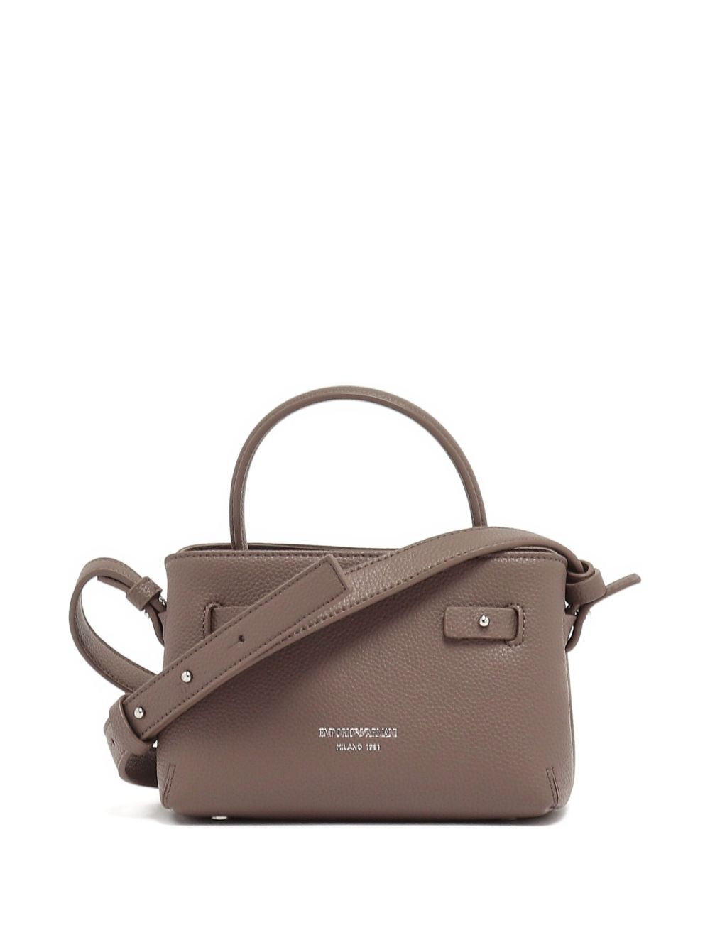 Emporio Armani Emporio Armani Knotted top-handle satchel