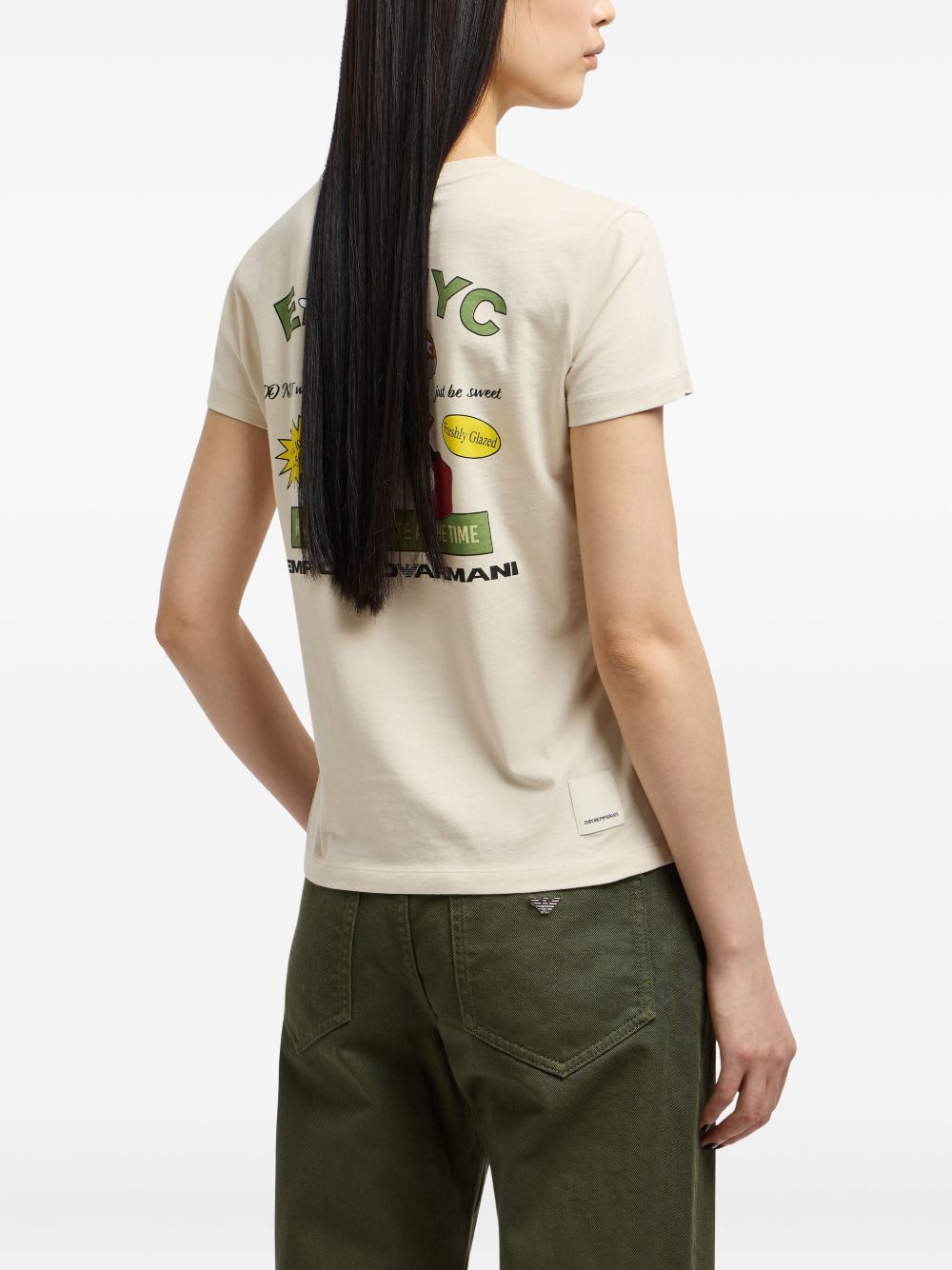 Emporio Armani Emporio Armani T-shirts and Polos Beige