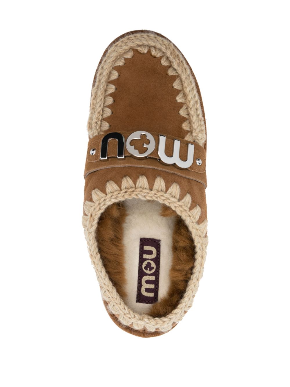 Mou Mou Sandals Leather Brown