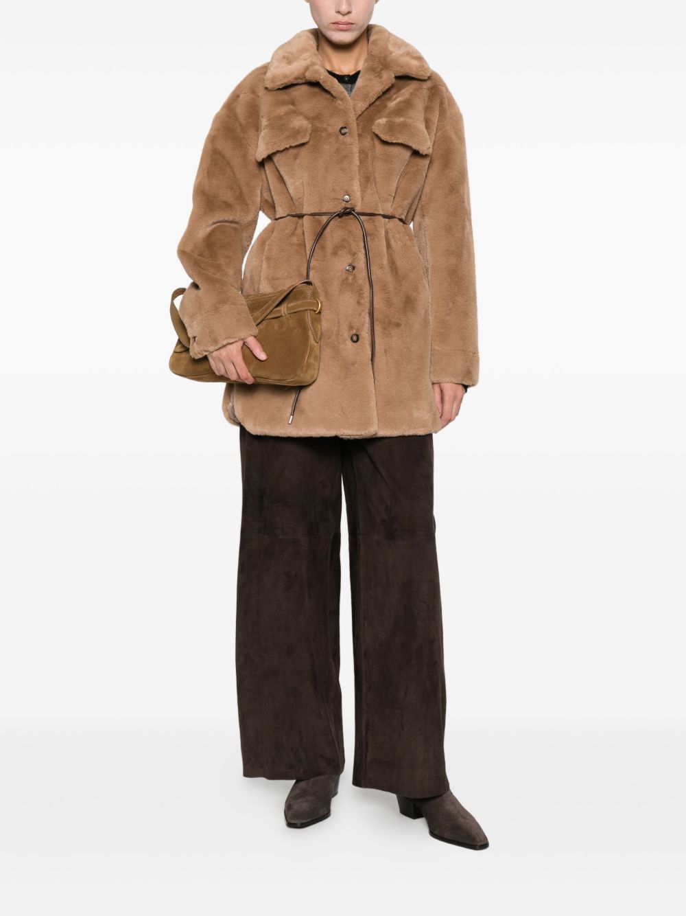 Molliolli MOLLIOLLI Coats Brown