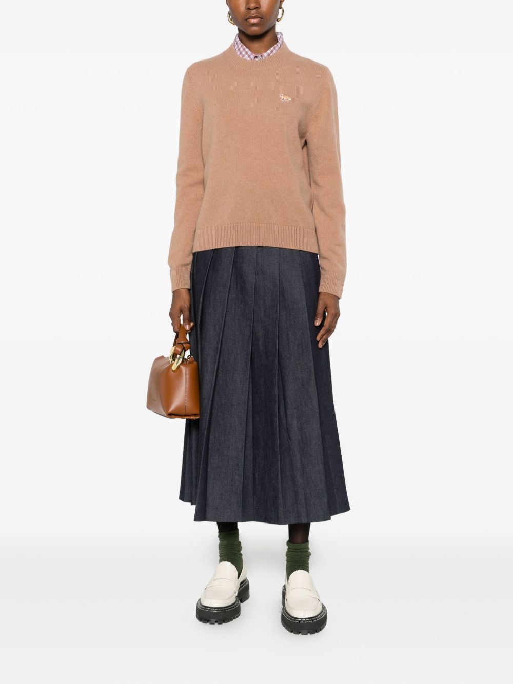 Maison Kitsuné Maison Kitsuné MAISON KITSUNE' Sweaters Camel