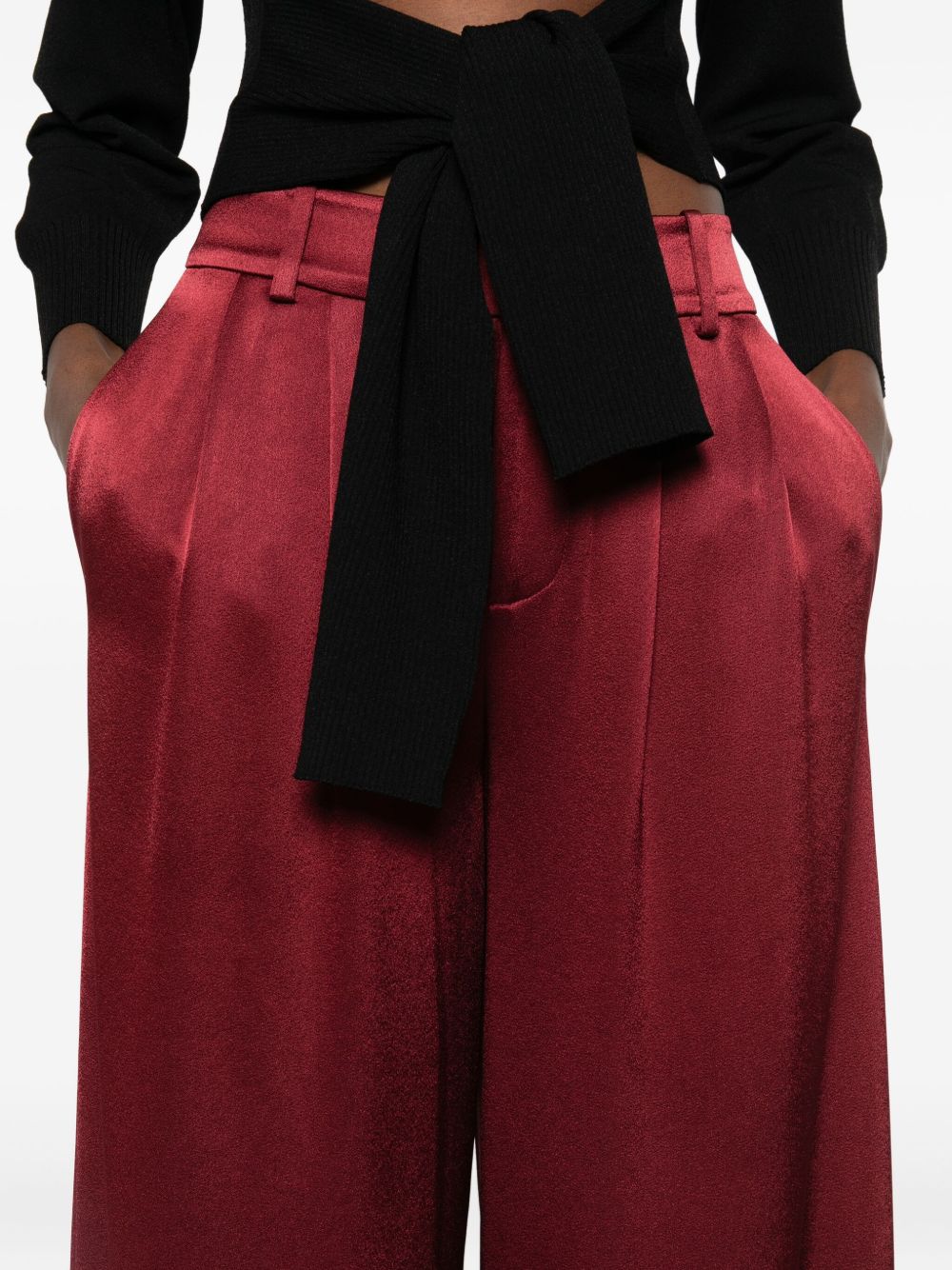 Alice + Olivia Alice + Olivia Trousers Bordeaux