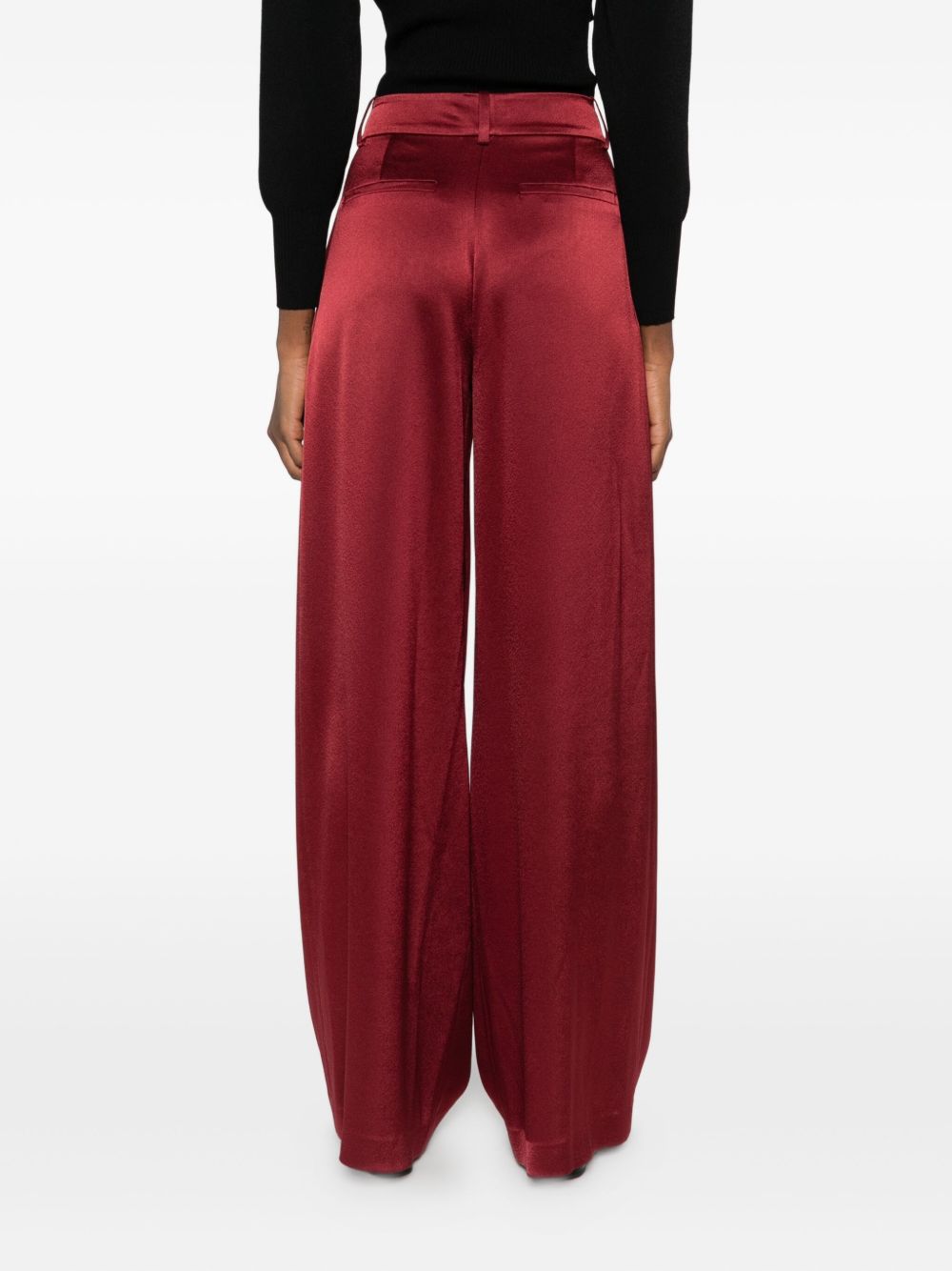 Alice + Olivia Alice + Olivia Trousers Bordeaux