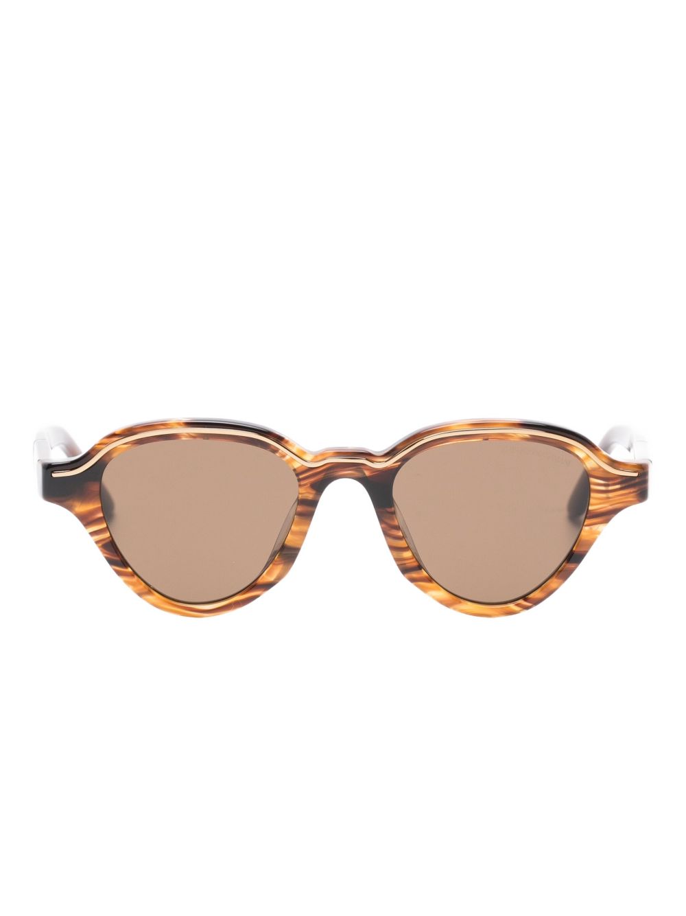 Emporio Armani Geometric Sunglasses