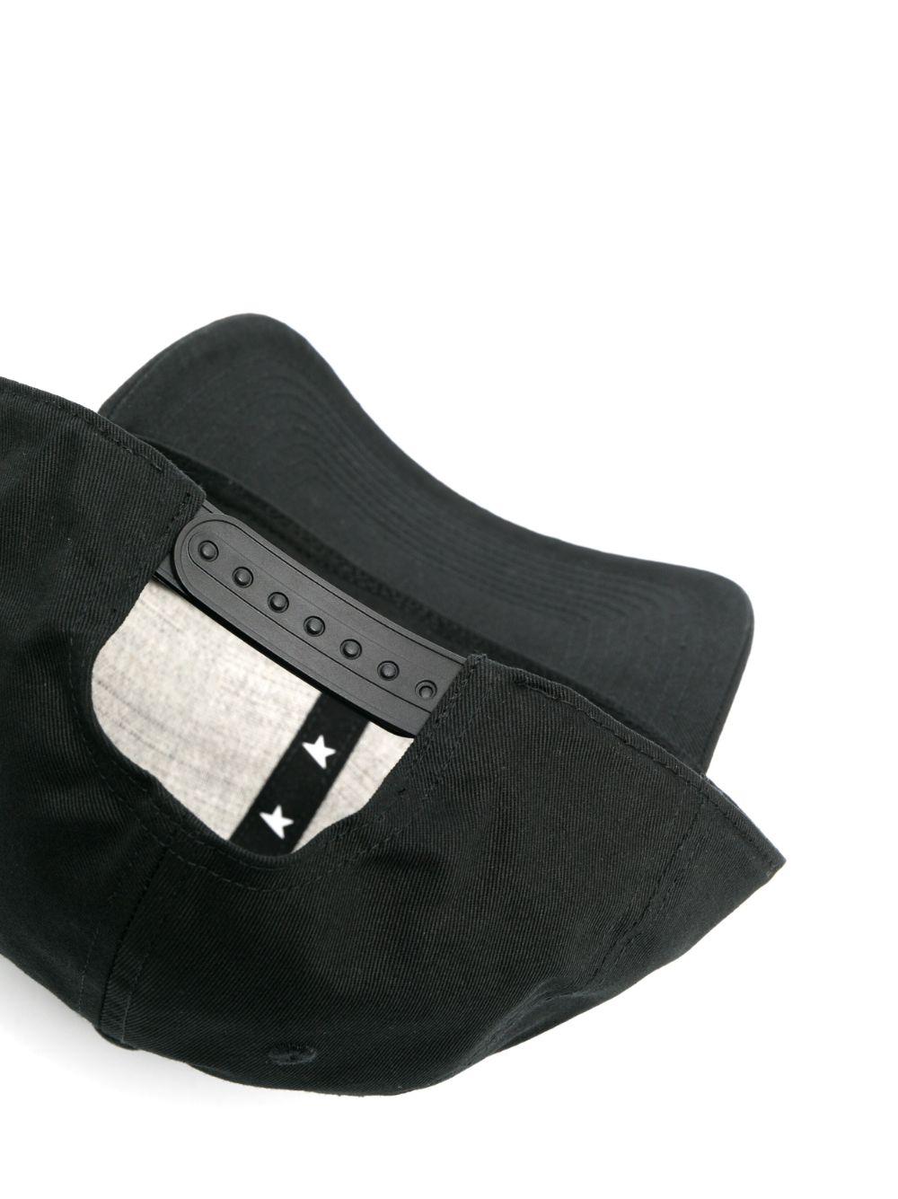 Golden Goose Black Baseball Cap With Star