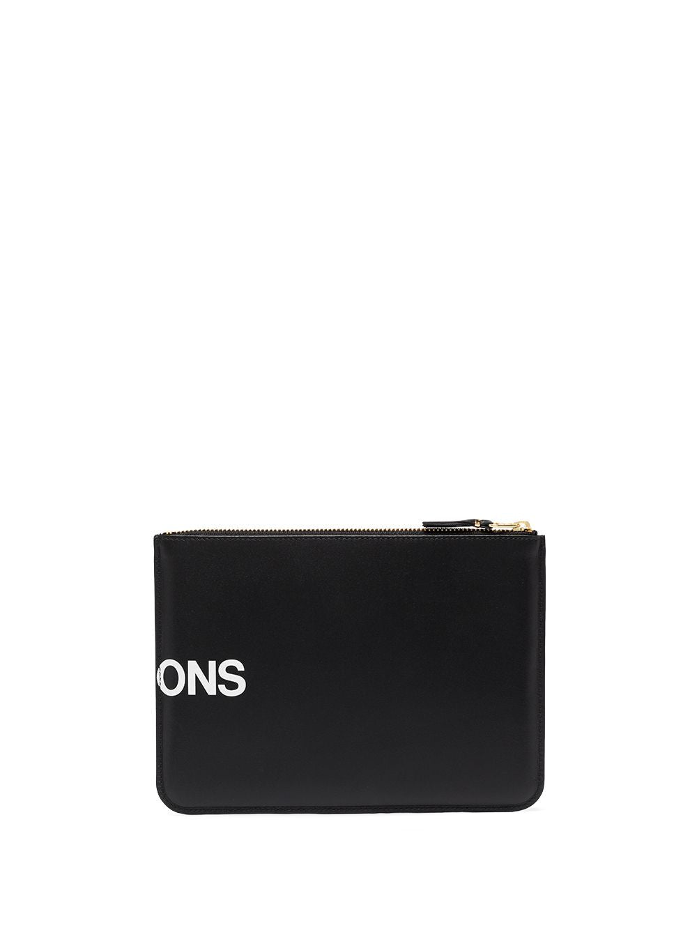 Comme Des Garcons Wallet Huge Logo Pouch