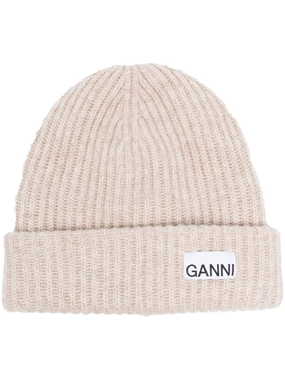 Ganni GANNI Hats Beige