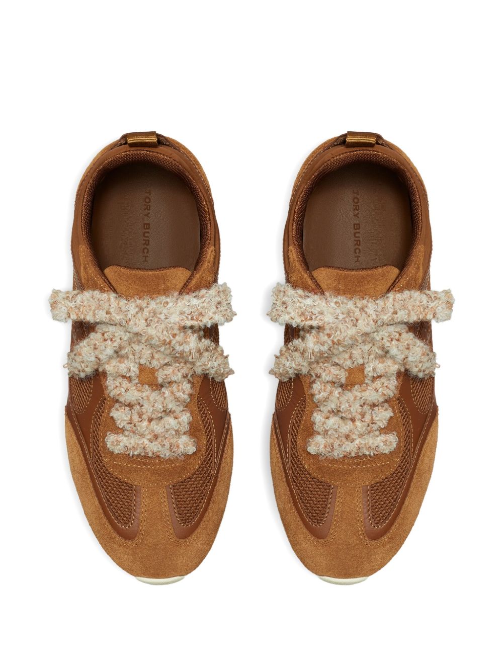 Tory Burch Tory Burch Sneakers Leather Brown