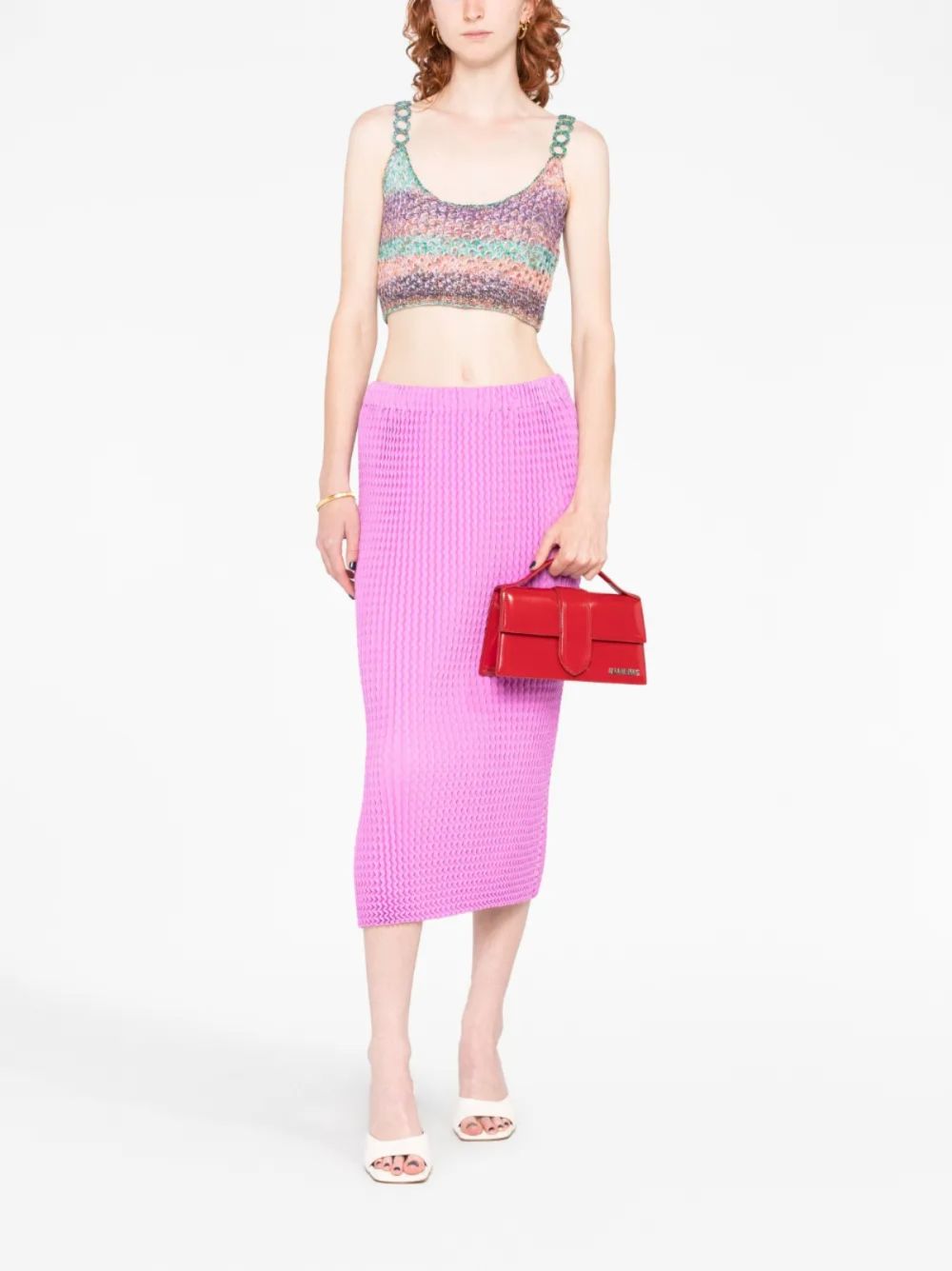 Jacquemus Le Grand Bambino leather crossbody bag