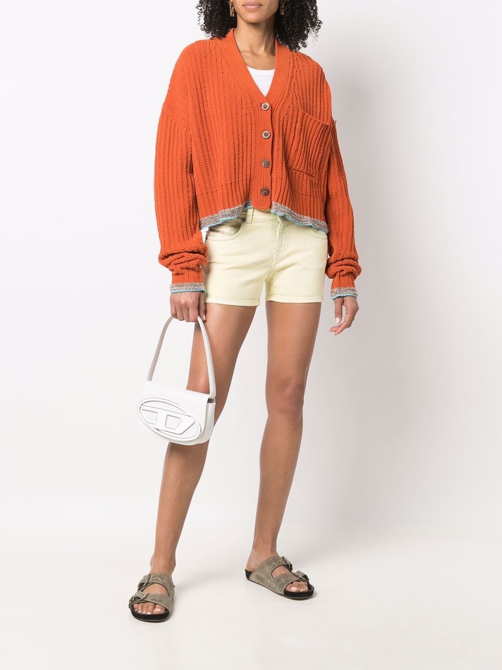 Diesel Diesel 1DR leather shoulder bag