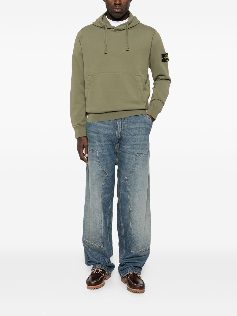 Stone Island Sweaters Green