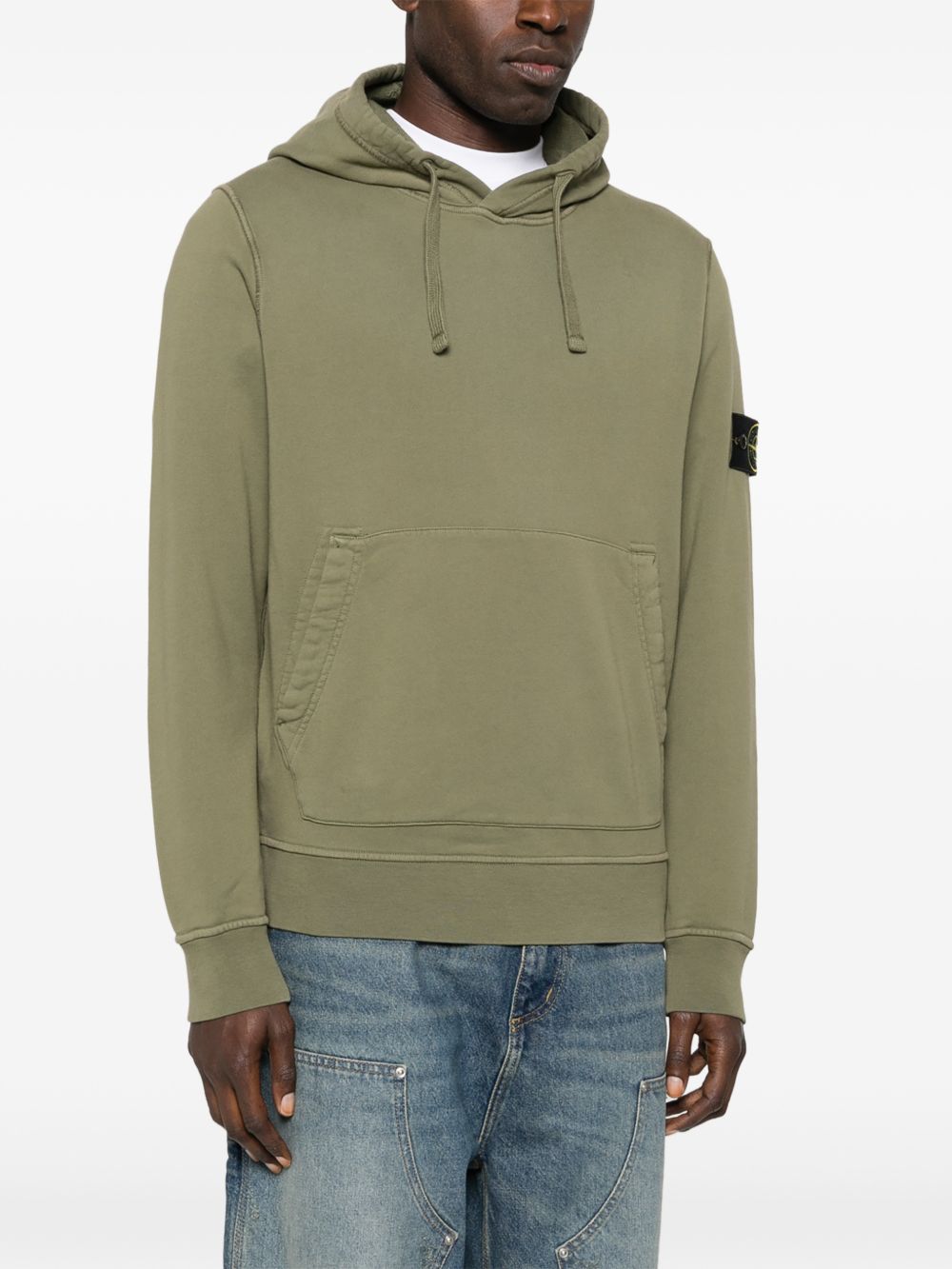 Stone Island Sweaters Green