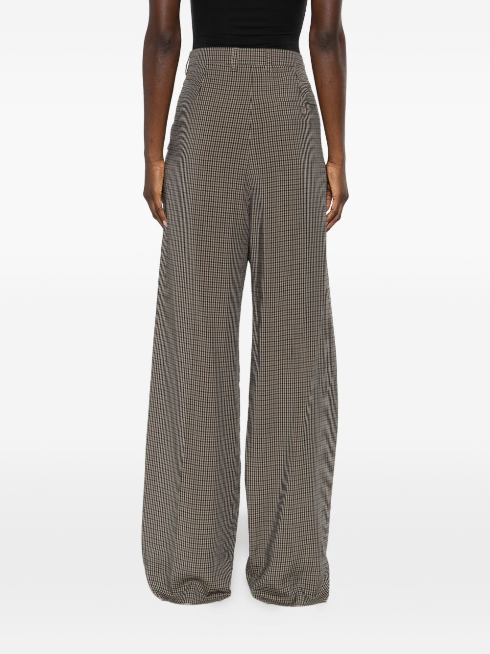 Balenciaga Checked Trousers