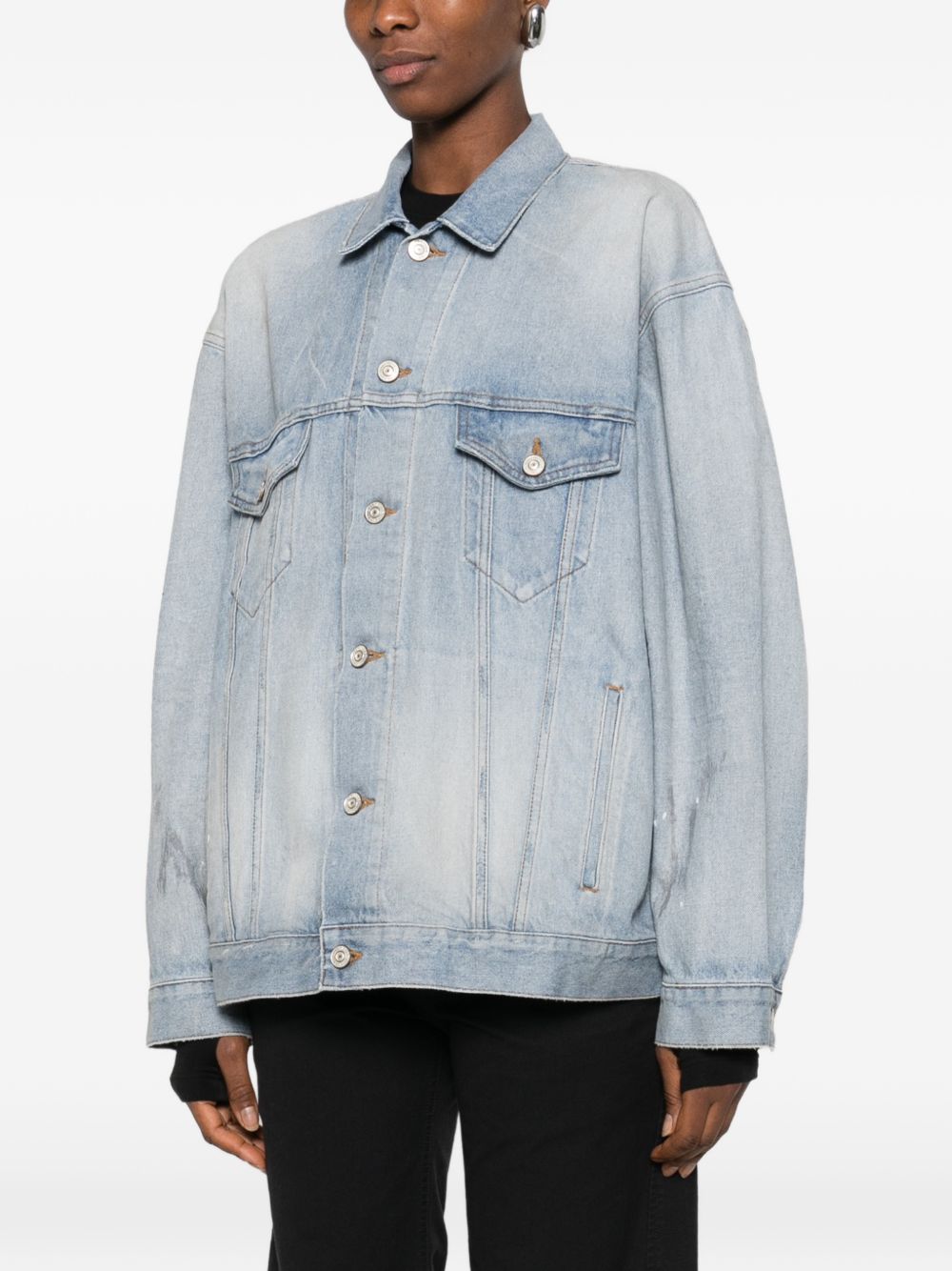 Balenciaga Balenciaga Jackets Clear Blue