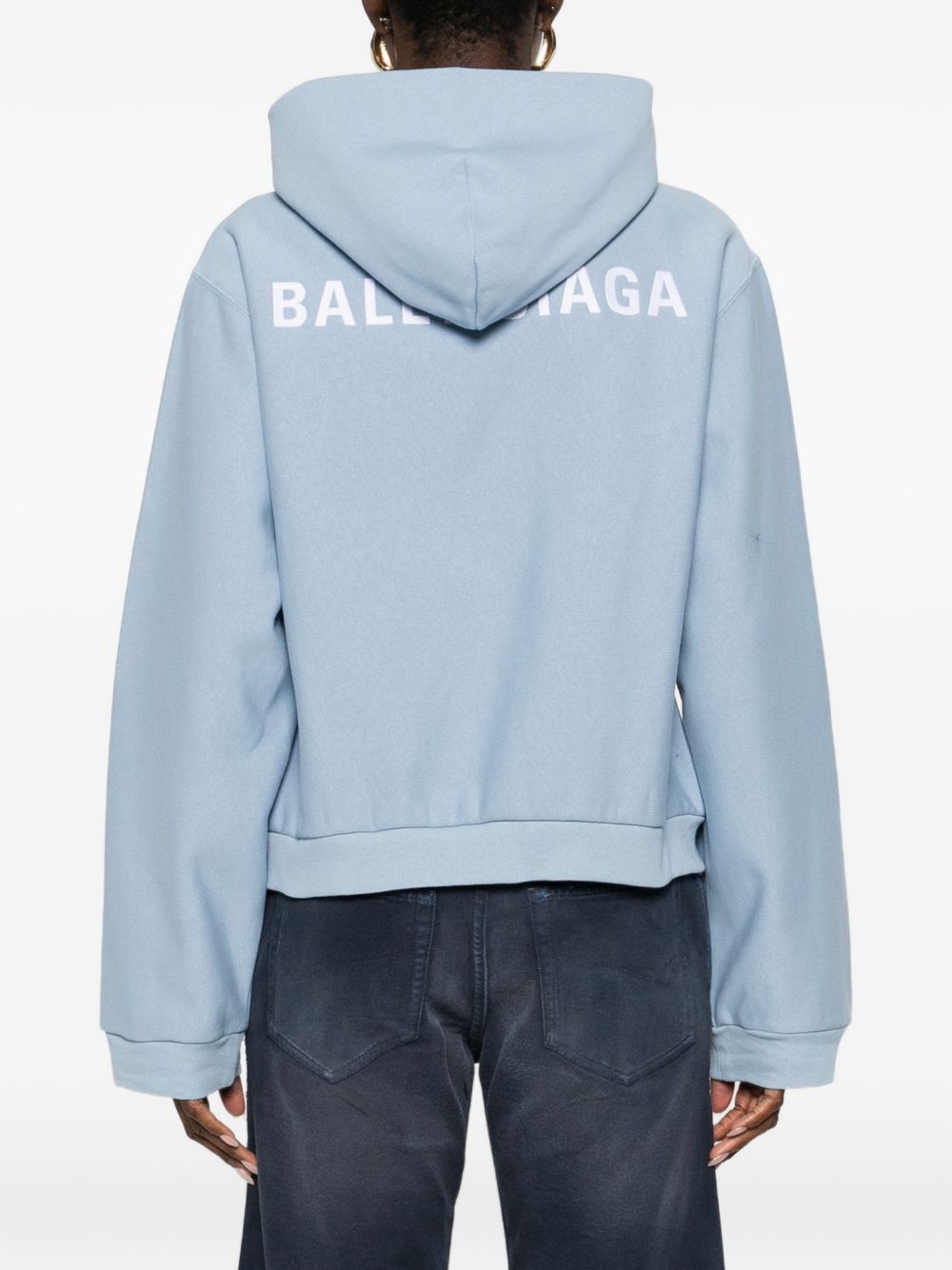Balenciaga Balenciaga Sweaters Clear Blue