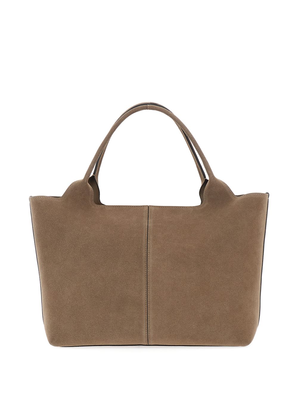Tod'S Shopping Bag In Suede Medium-Small