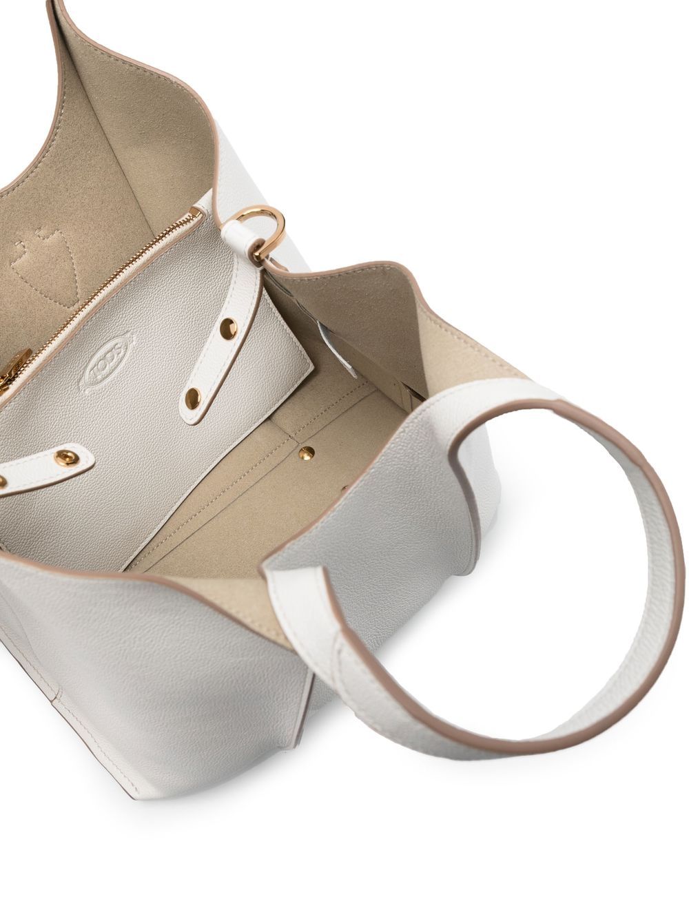 Tod'S T Timeless Mini Leather Shopping Bag